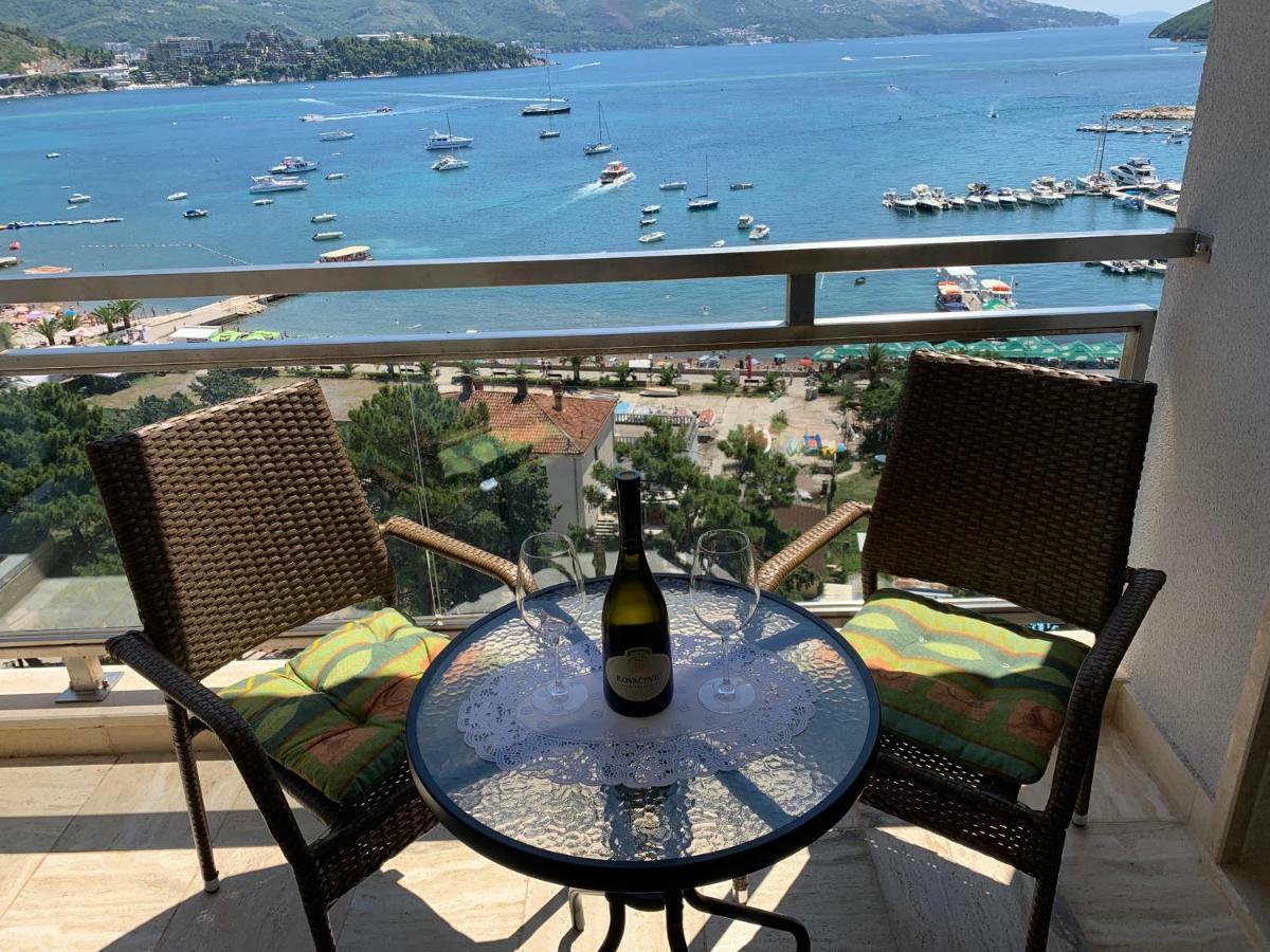 Panoramic Sea View 3-Bedroom Apartment 50 M From The Sea ブドヴァ エクステリア 写真